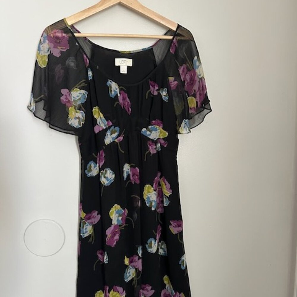 LOFT Floral Dress